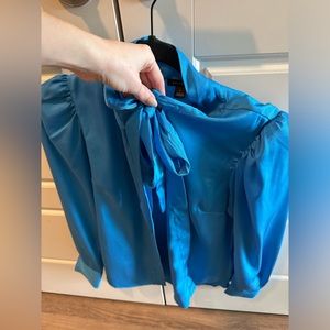 Ann Taylor royal blue blouse